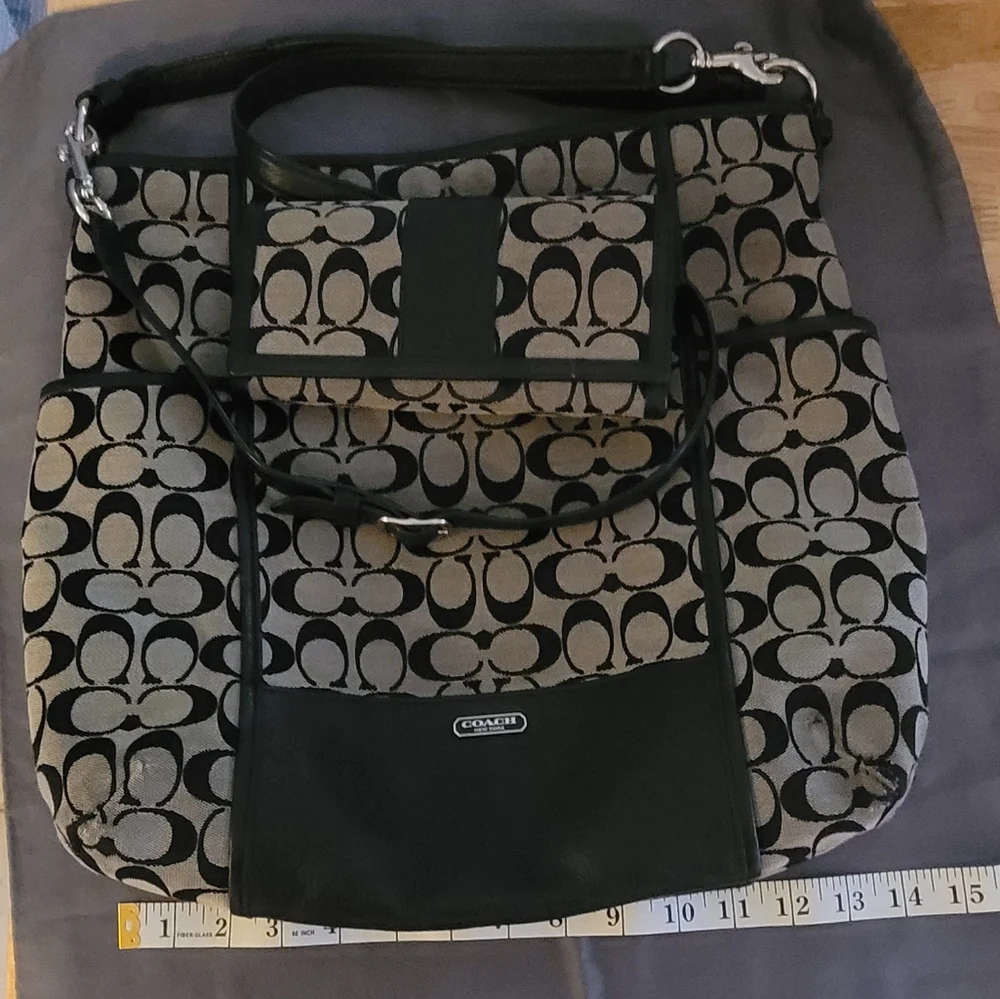 Coach Purse and Wallet set - Picture 1 of 7